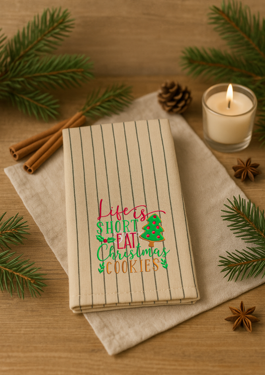 Viskastykki | Life is Short Eat Christmas Cookies