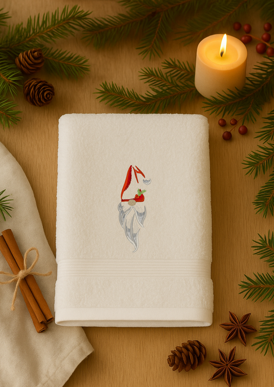 Gestahandklæði Hvítt | Jólaálfur