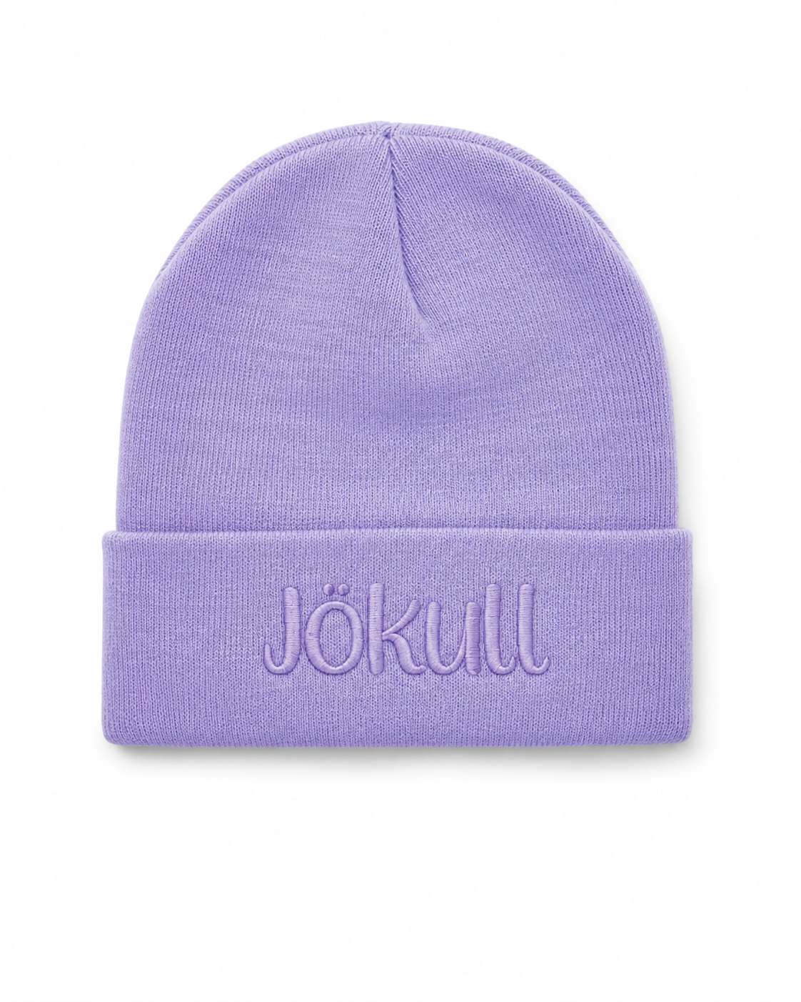 Sérmerkt Húfa | Fjólublá