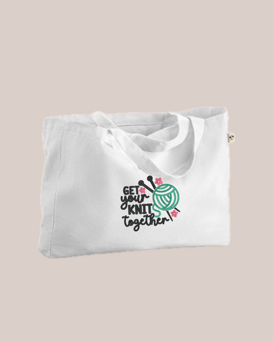 Taupoki fyrir prjónadótið 🧶 “GET YOUR KNIT TOGETHER”