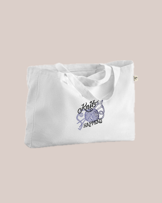 Taupoki fyrir prjónadótið 🧶 “KNIT HAPPENS”