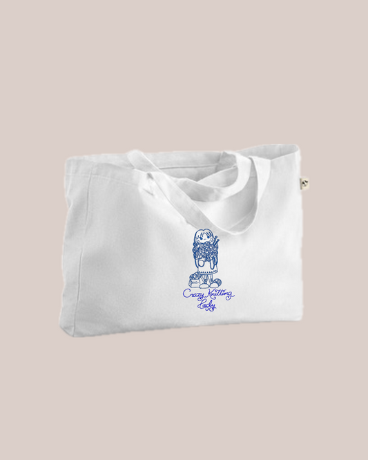 Taupoki fyrir prjónadótið 🧶 “ CRAZY KNITTING LADY”