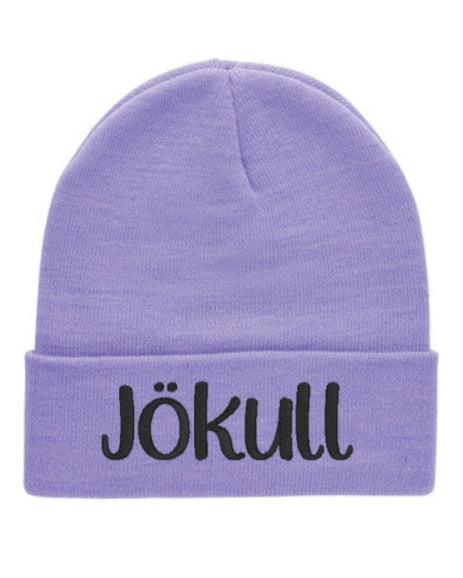 Sérmerkt Húfa | Fjólublá